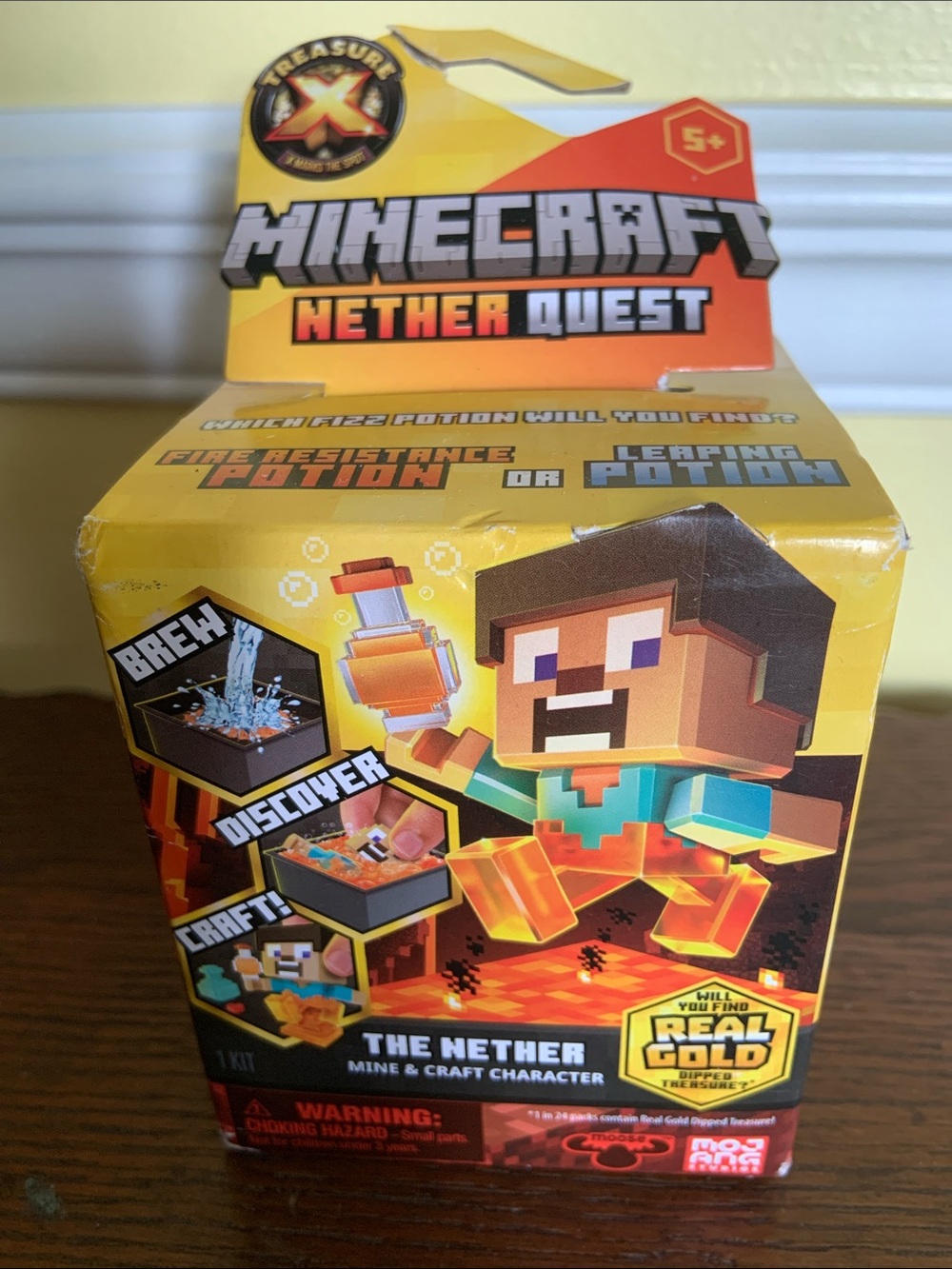 Minecraft Treasure X Nether Quest Kids Character Pack Toy New Sealed